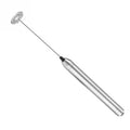 Handheld Electric Milk Frother – Stainless Steel Whisk, Battery-Powered