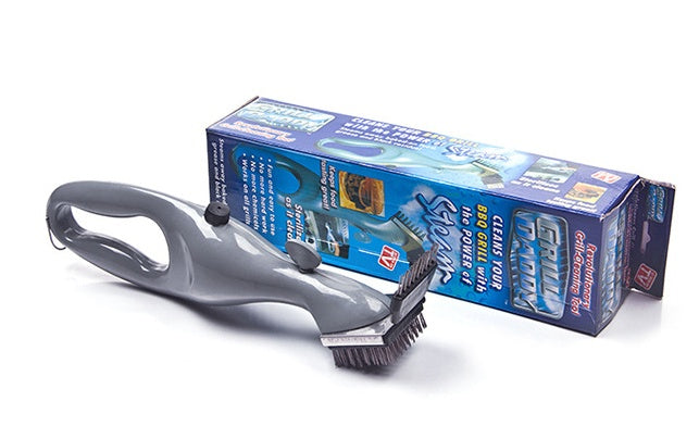Stainless Steel BBQ Grill Cleaning Brush – Steam-Powered Scraper for Gas, Charcoal & Ceramic Grills