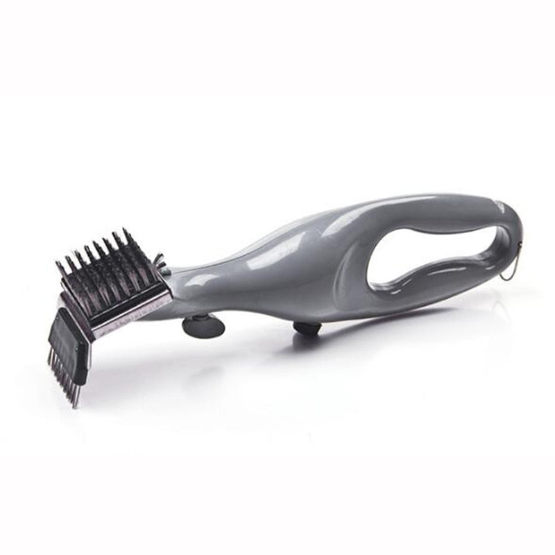 Stainless Steel BBQ Grill Cleaning Brush – Steam-Powered Scraper for Gas, Charcoal & Ceramic Grills